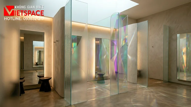 thiết kế cửa hàng thời trang refraction room _9