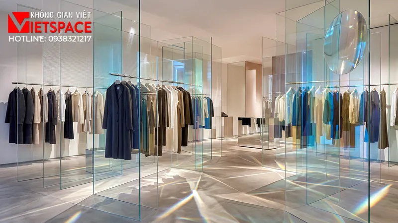 thiết kế cửa hàng thời trang refraction room _11