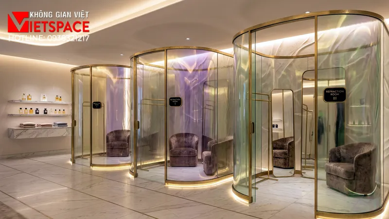 thiết kế cửa hàng thời trang refraction room _13