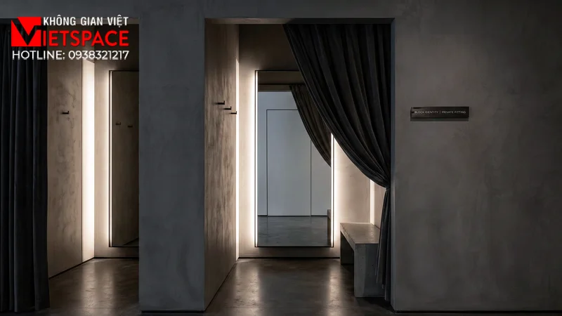 thiết kế cửa hàng thời trang block identity _8