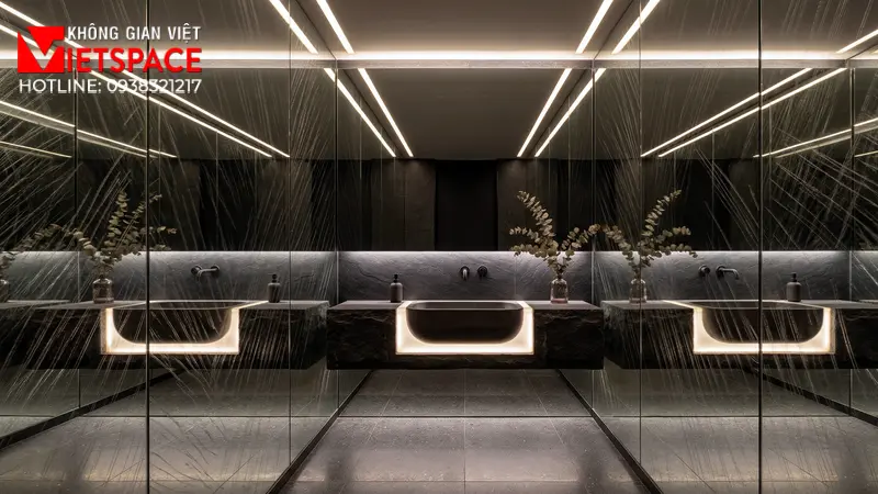 thiết kế cửa hàng thời trang reflective passage _7