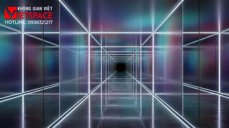 thiết kế cửa hàng thời trang reflective passage _10