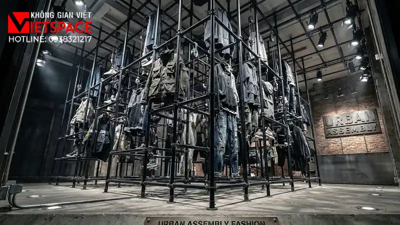 thiết kế cửa hàng thời trang urban assembly _5