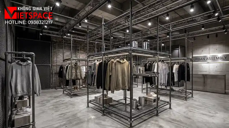 thiết kế cửa hàng thời trang urban assembly _8