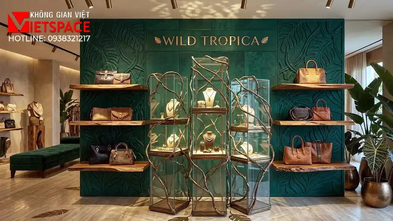 thiết kế cửa hàng thời trang wild tropica _7