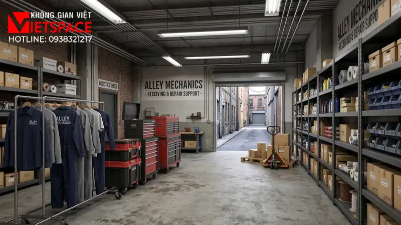 thiết kế cửa hàng thời trang alley mechanics _3