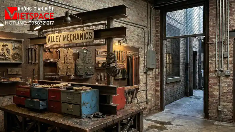 thiết kế cửa hàng thời trang alley mechanics _7