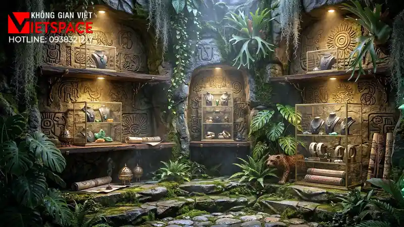 thiết kế cửa hàng thời trang sacred jungle _4