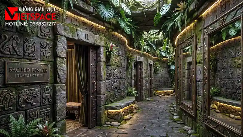thiết kế cửa hàng thời trang sacred jungle _11