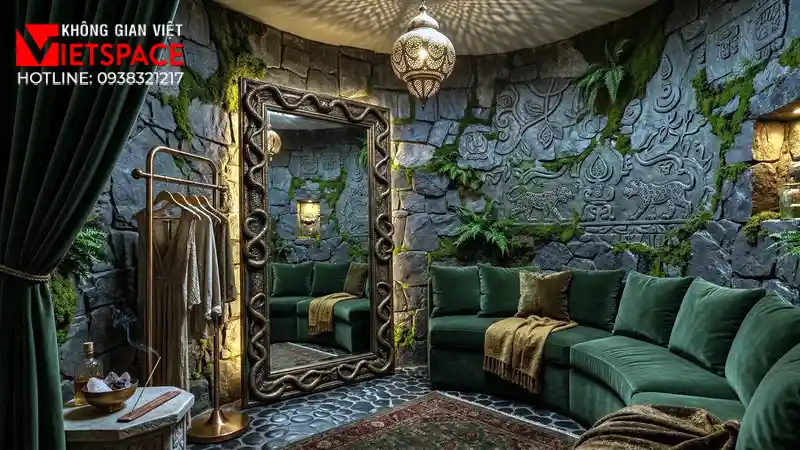 thiết kế cửa hàng thời trang sacred jungle _13