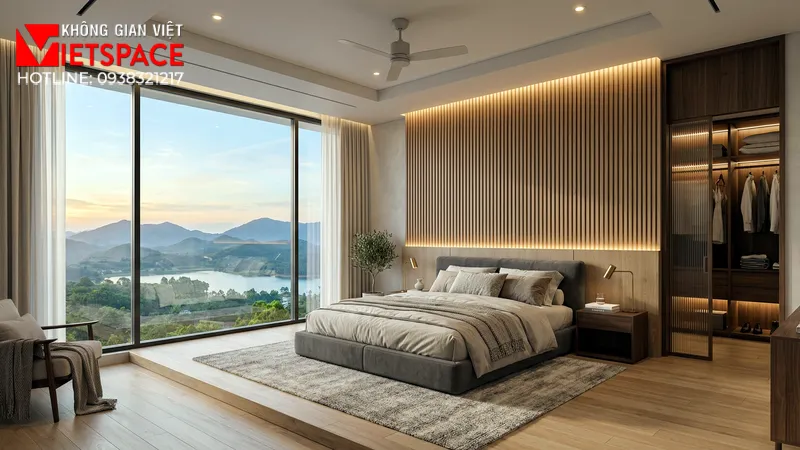 thiết kế biệt thự hiện đại xu hướng vật liệu xanh 2026 _5
