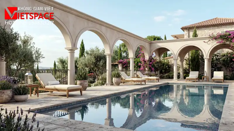 biệt thự phong cách châu âu _11