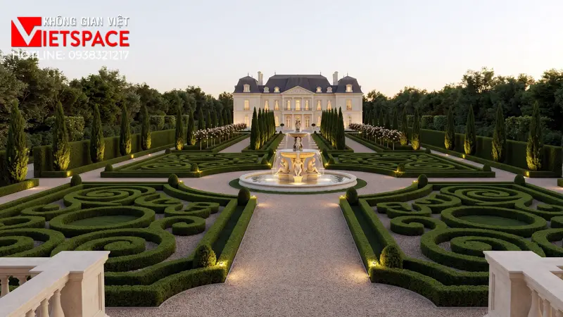 biệt thự phong cách châu âu _13