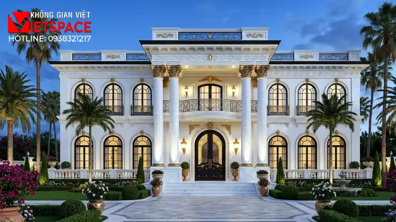 biệt thự phong cách hollywood regency _1