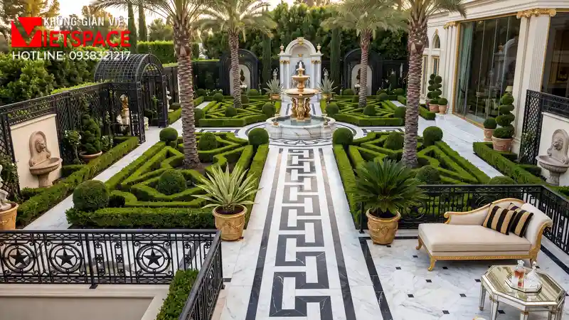 biệt thự phong cách hollywood regency _13