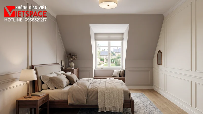 biệt thự mái mansard _3