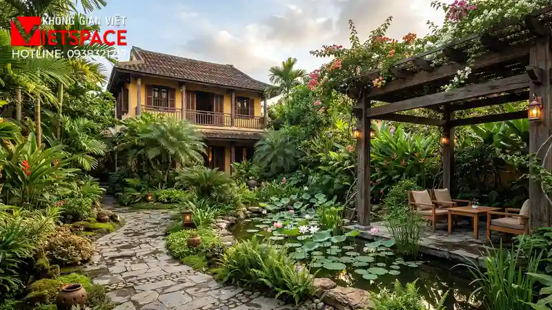 biệt thự phong cách indochine bản giao hưởng đông dương _8