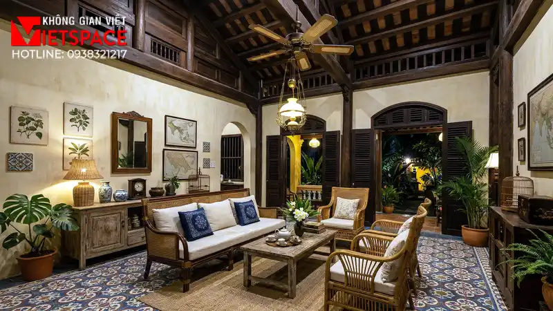biệt thự phong cách indochine bản giao hưởng đông dương _9