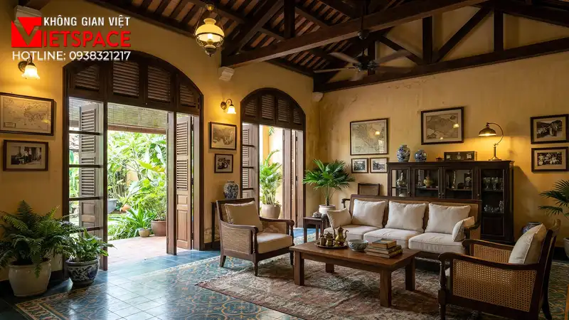 biệt thự phong cách indochine bản giao hưởng đông dương _11