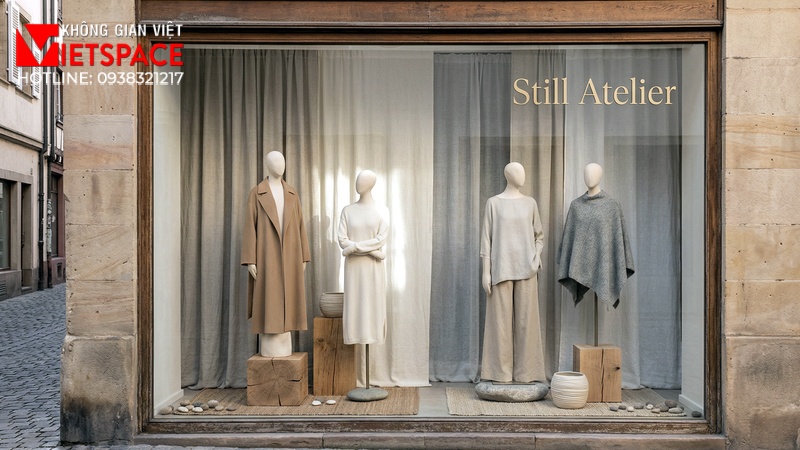 thiết kế cửa hàng thời trang still atelier _3