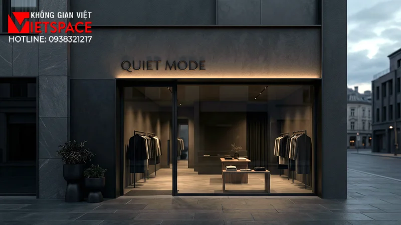 thiết kế cửa hàng thời trang quiet mode _2