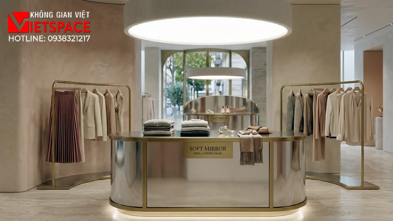 thiết kế cửa hàng thời trang soft mirror _8