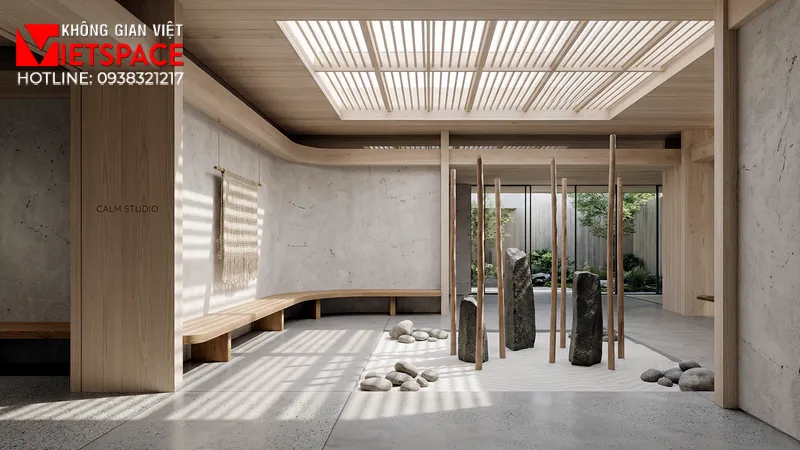 thiết kế cửa hàng thời trang calm studio _5