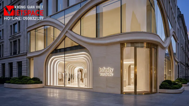 thiết kế cửa hàng thời trang infinity wardrobe _8
