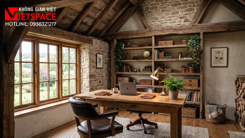 biệt thự phong cách rustic _4