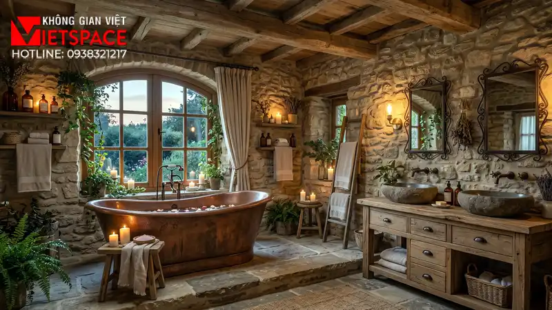 biệt thự phong cách rustic _7