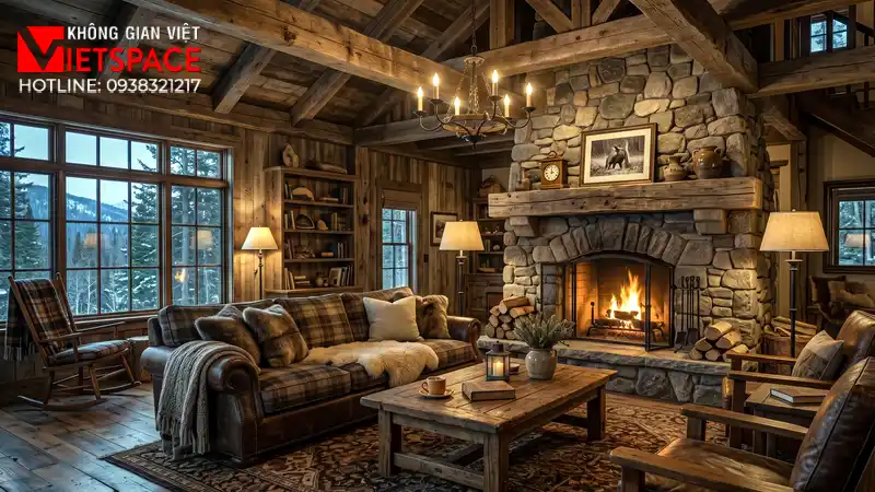 biệt thự phong cách rustic _10