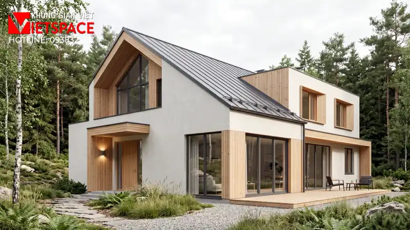 biệt thự phong cách scandinavian _1