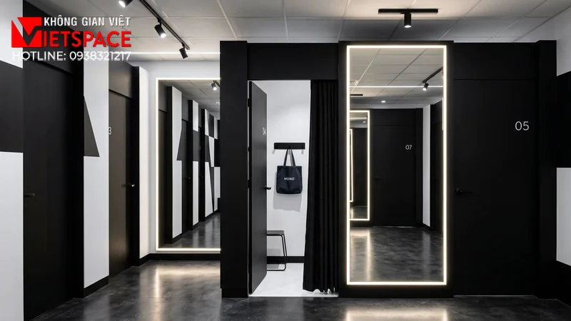 thiết kế cửa hàng thời trang mono atelier _7