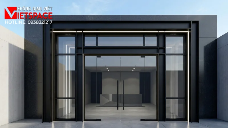 thiết kế cửa hàng thời trang mono atelier _9