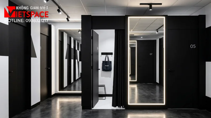 thiết kế cửa hàng thời trang mono atelier _11