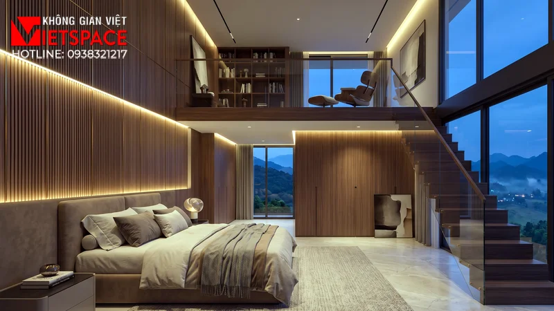 biệt thự có gác lửng _4