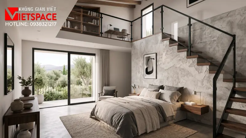 biệt thự có gác lửng _6