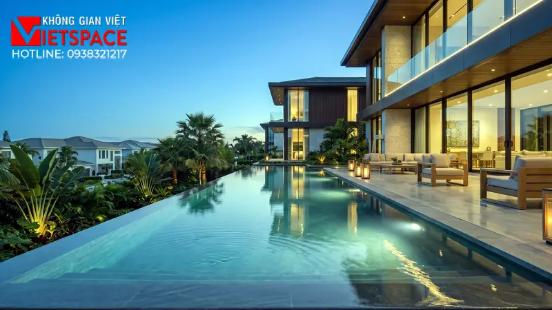 biệt thự có gác lửng _8