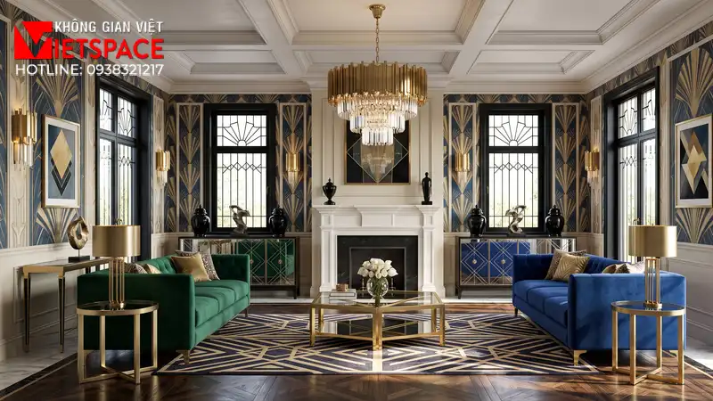 biệt thự phong cách art deco _8