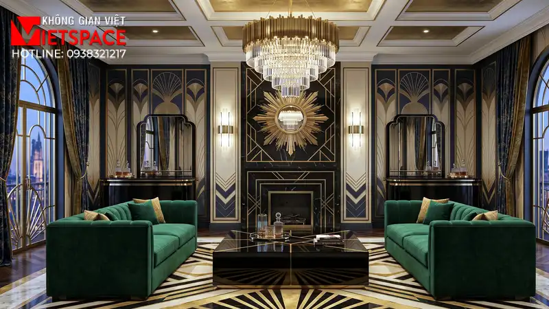 biệt thự phong cách art deco _11