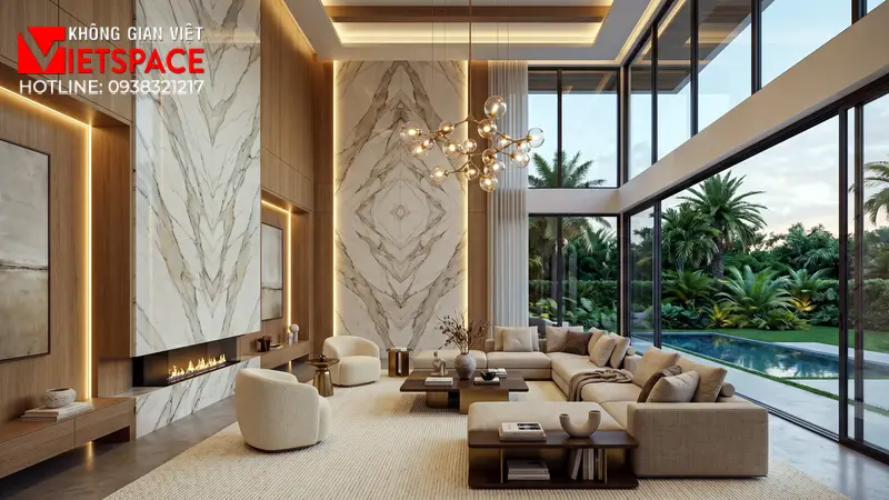 hồ cá koi trong biệt thự _8