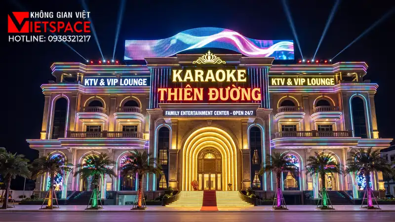 thiết kế karaoke Ktv Không Gian Việt