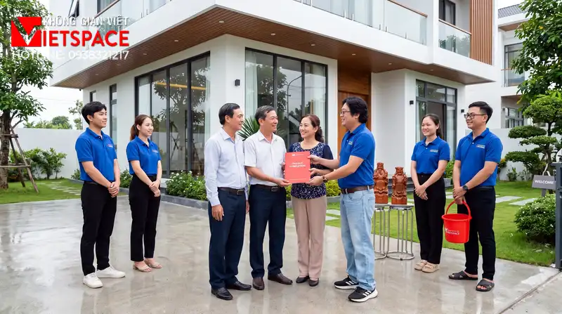Dự Án Biệt Thự Chữ L Hiện Đại 2 Tầng Tối Ưu Diện Tích Đất 08 Bàn giao Biệt Thự cho khách hàng