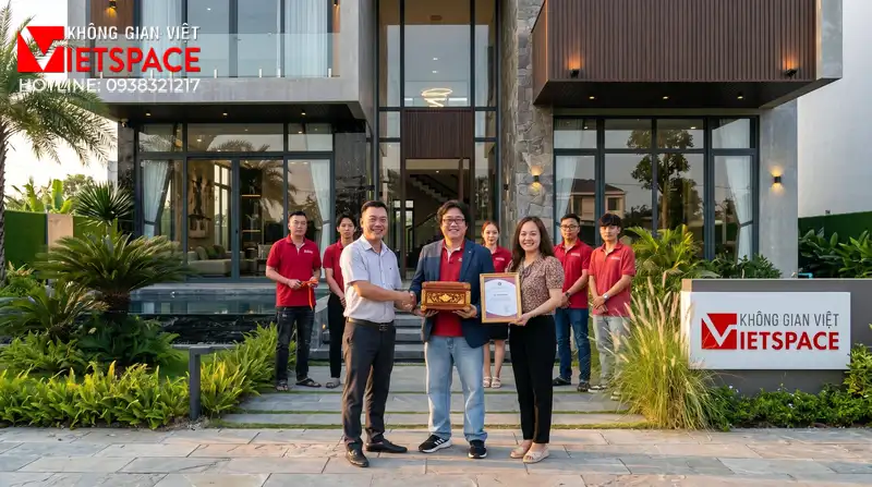 Chiêm Ngưỡng Mẫu Biệt Thự Hiện Đại 2 Mặt Tiền Đẳng Cấp 08 Bàn giao Biệt Thự cho khách hàng
