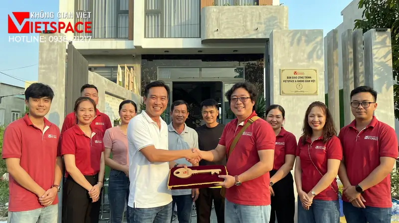 Mẫu Biệt Thự Song Lập Tinh Tế Tôn Vinh Đẳng Cấp Gia Chủ 08 Bàn giao Biệt Thự cho khách hàng