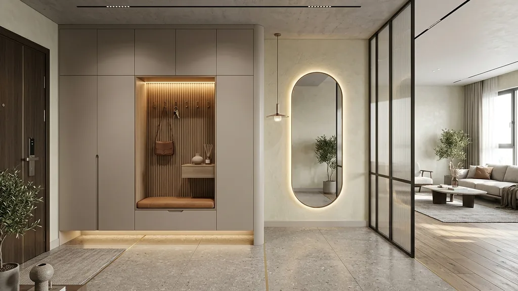 Không gian báo giá thiết kế nội thất chung cư trên mặt bằng 69m² – 101m² theo xu hướng Bespoke Joinery 2026 cá nhân hóa hệ tủ kịch trần theo nhân trắc học gia đình Việt