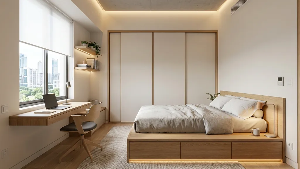 Phối hợp vật liệu gỗ chống ẩm và ánh sáng 3000K cho phong cách japandi và wabi sabi: sự lên ngôi của vẻ đẹp mộc mạc chữa lành tại Không Gian Việt