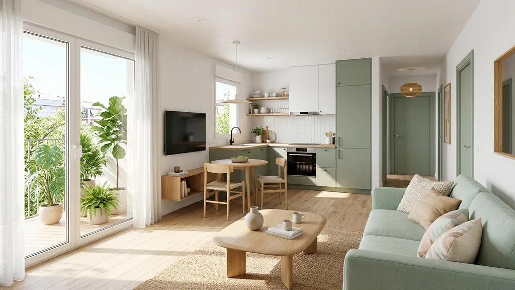 Phối hợp vật liệu gỗ chống ẩm và ánh sáng 3000K cho lưu ý tránh đặt bàn thờ tựa tường nhà vệ sinh hoặc dưới xà ngang tại Không Gian Việt