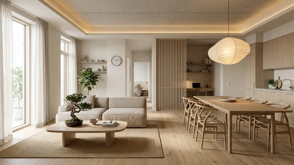 Không gian chung cư phong cách vintage trên mặt bằng 69m² – 95m² theo xu hướng Bespoke Joinery 2026 cá nhân hóa hệ tủ kịch trần theo nhân trắc học gia đình Việt